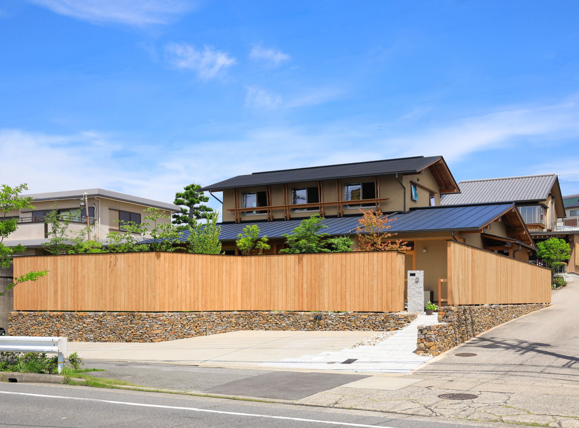 名古屋市で高性能な和モダン注文住宅/サン工房岡崎スタジオ