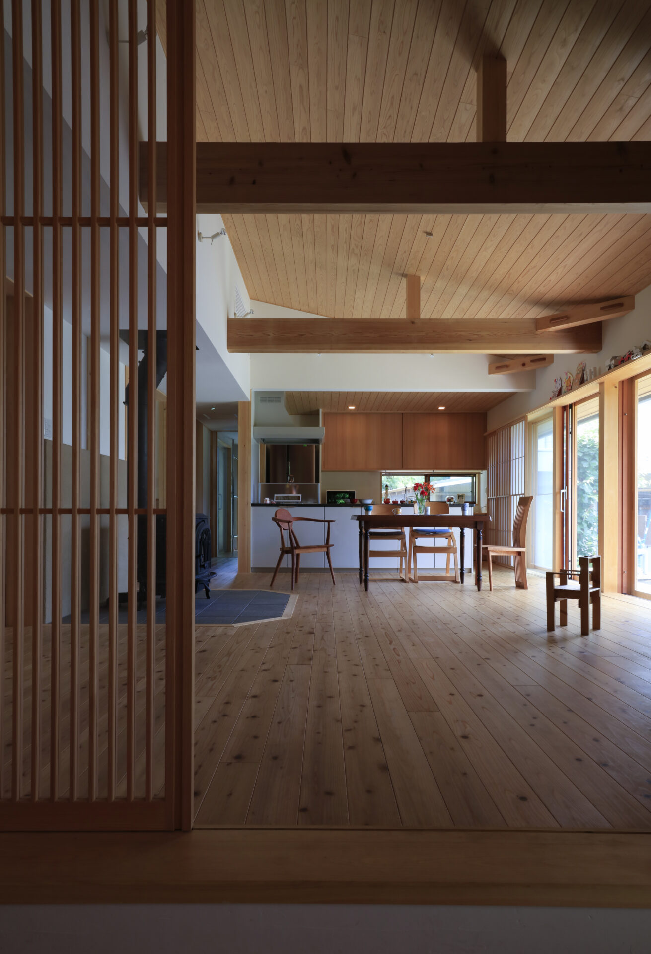 岡崎市で高性能な和モダン住宅/サン工房・スタジオ