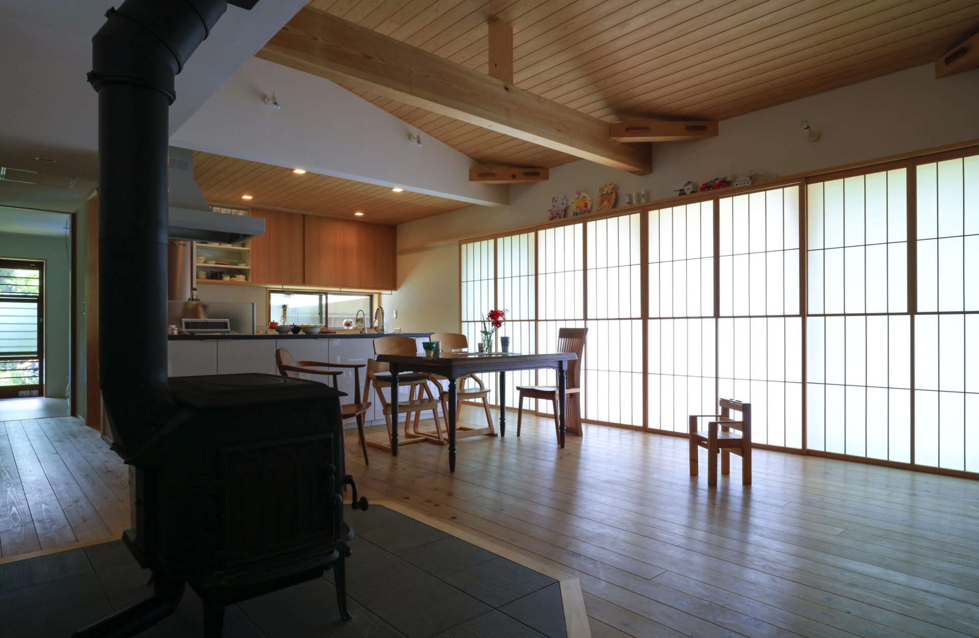 岡崎市で高性能な和モダン住宅/サン工房・スタジオ