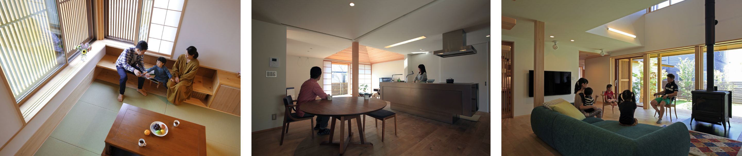 住宅で過ごす家族 イメージ写真