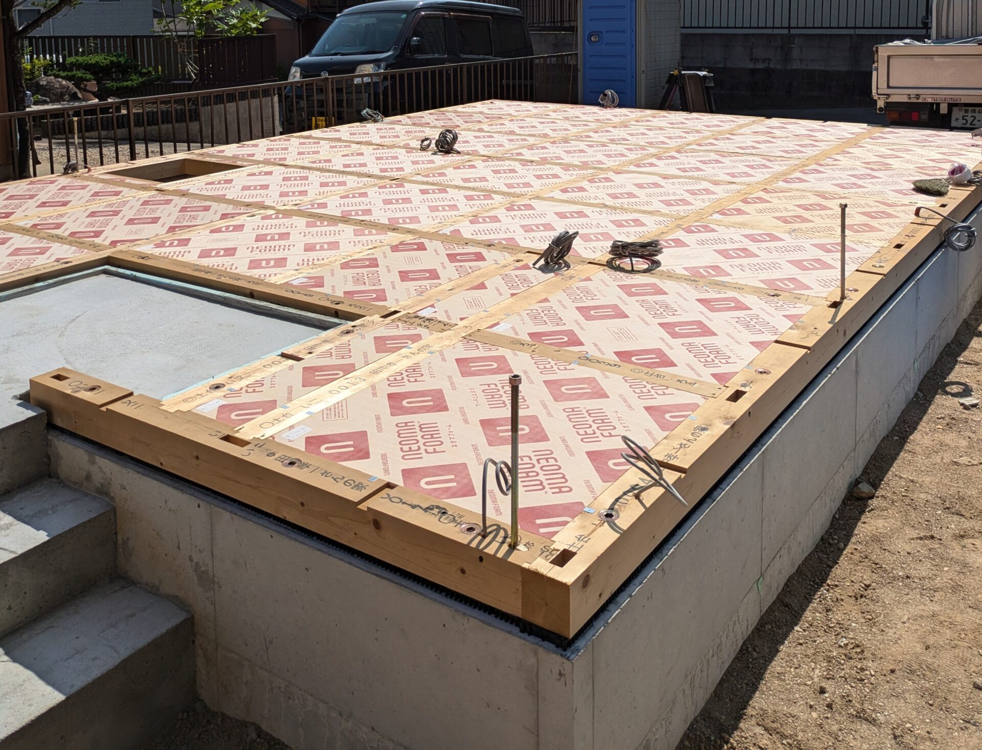 岡崎市の木の家工務店/サン工房・スタジオ/スタッフブログ/【明日は上棟式】