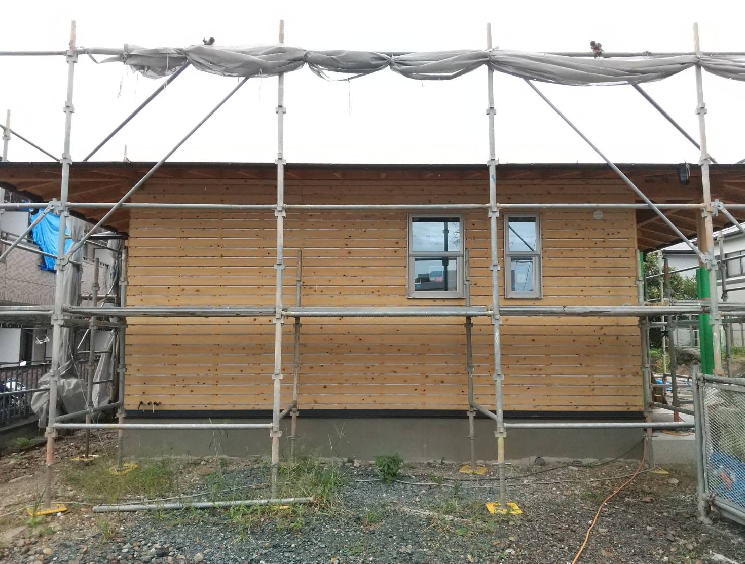 岡崎市の木の家工務店サン工房岡崎スタジオから　綺麗な下地材。～スタッフのひとりごと-其の５～