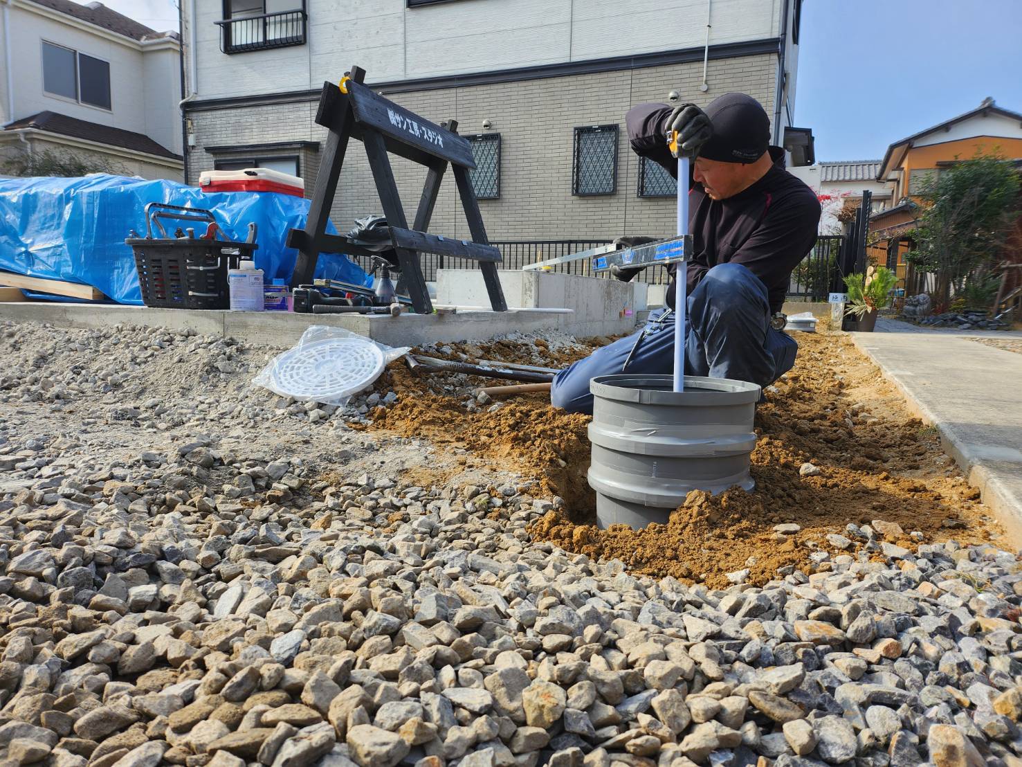 【外部配管工事】～スタッフのひとりごと-其の１２３～
