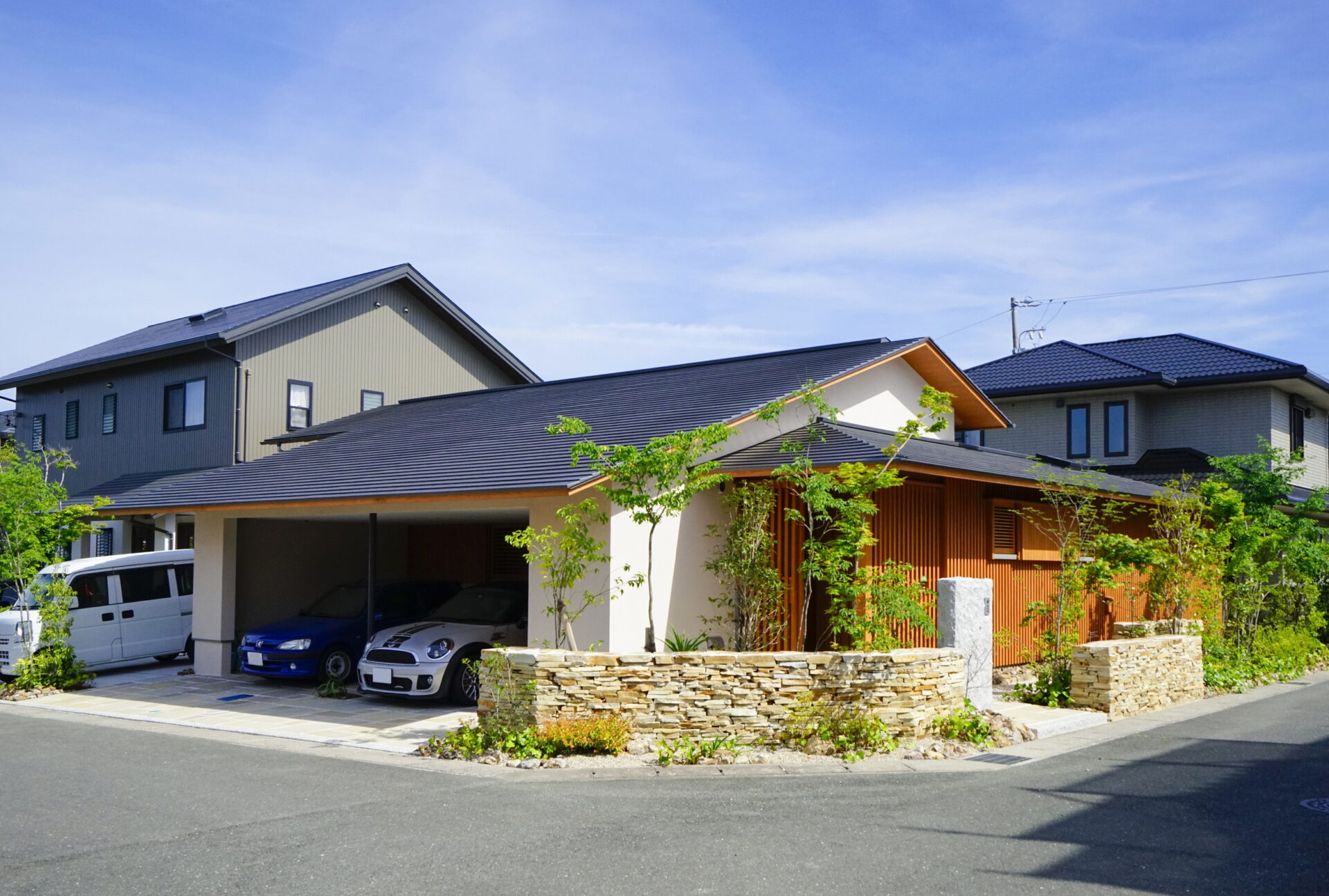 岡崎市、豊田市、蒲郡市で木の家をお考えの方へ【ガレージ付の平屋の見学会開催のお知らせ】終了しました。