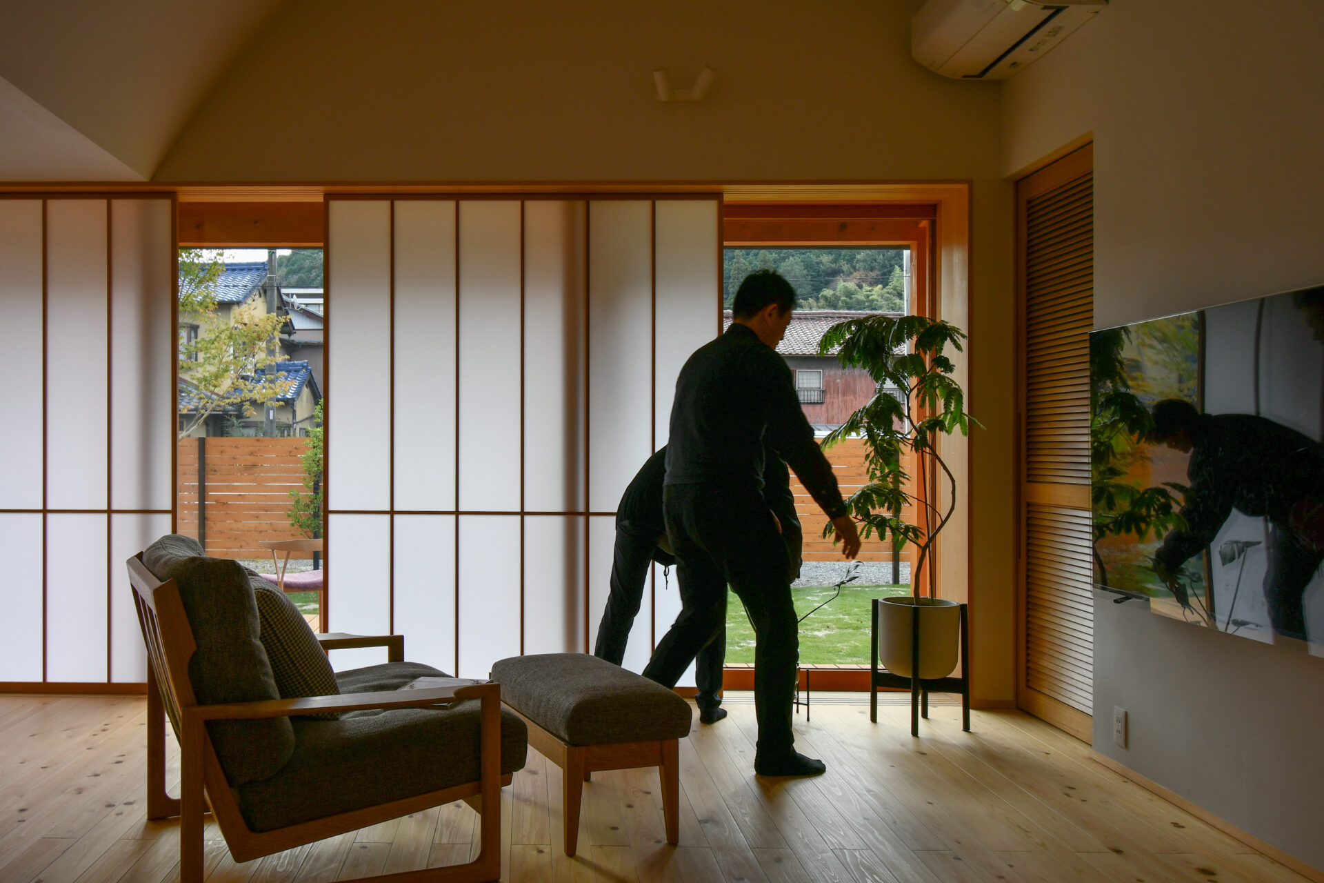 多治見市,木織りの家　完成写真撮影をしました