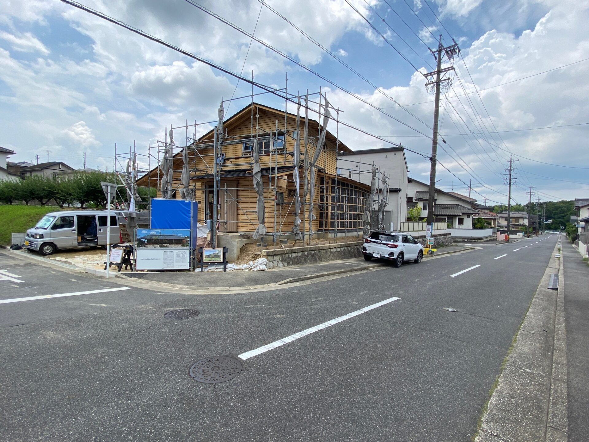 愛知県日進市にて【高性能で和モダンな木の家の施工中見学会】開催中です！