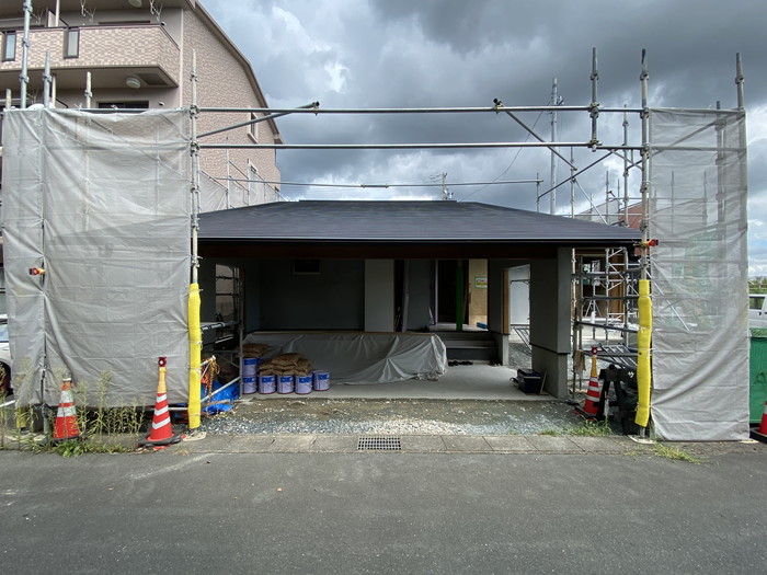 名古屋市で平屋住宅をお考えの方へ【月こよひの家施工中-1】～現場の風景-其の２～