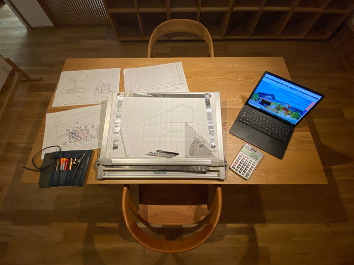 愛知県岡崎市で心地良い木の家づくりのためにしていること【矩計図により空間を描く】～設計日記-其の８～