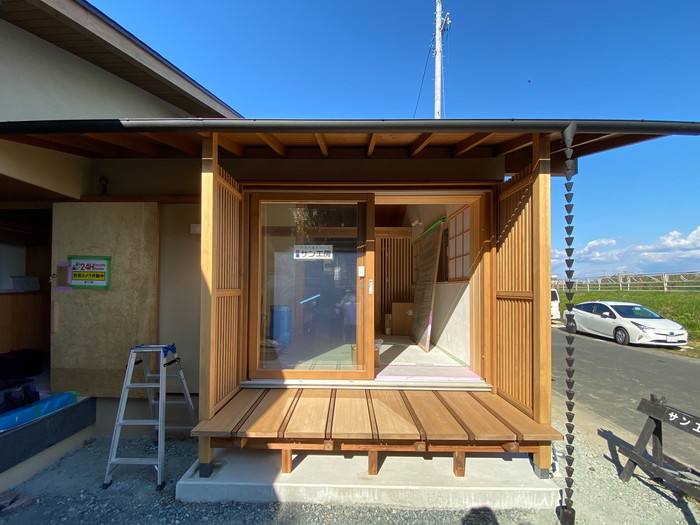 岡崎市、知立市、刈谷市でこれから平屋住宅をお考えの方へ【月こよひの家施工中-４】～現場の風景-其の５～