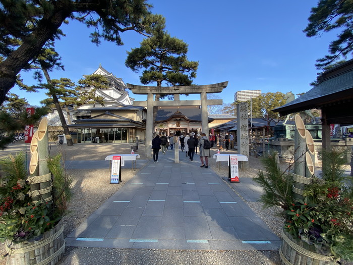 岡崎市の護り神。龍城神社へ【初詣で】～スタジオの風景- 其の１０～