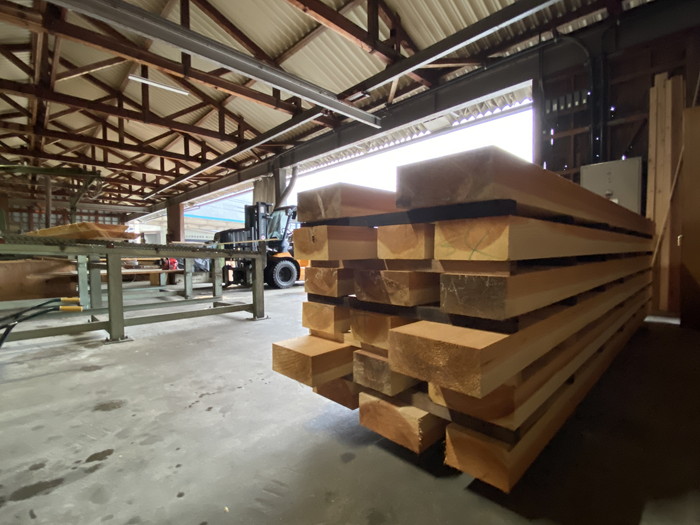 愛知県岡崎市の木の家工務店のしごと【岐阜の製材業者さんに材料確認に行きました。】～現場の風景-其の１０～