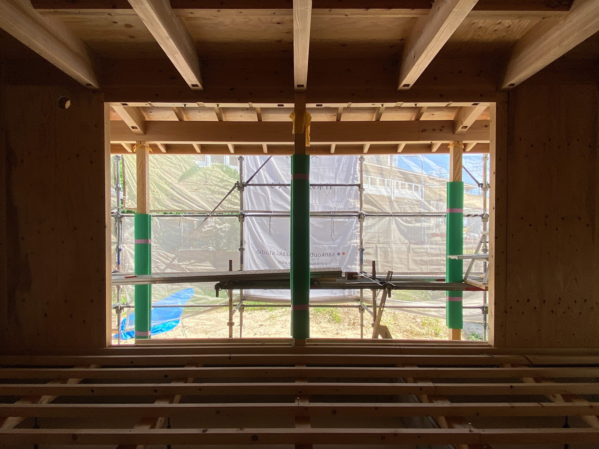 愛知県刈谷市で愛知県産材使用の木の家【予約制施工中現場見学会】開催中です。