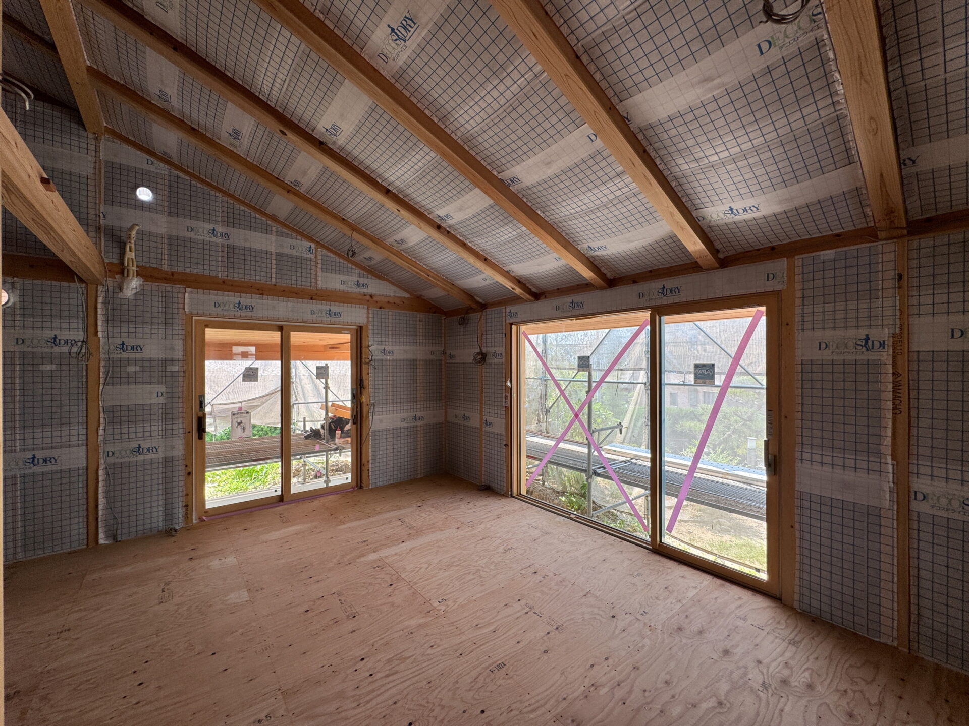 JAS認定国産無垢材×環境に優しい断熱材セルロースファイバーの家　現場体験会　7/26(土)・27(日)【清穏の家】岡崎市