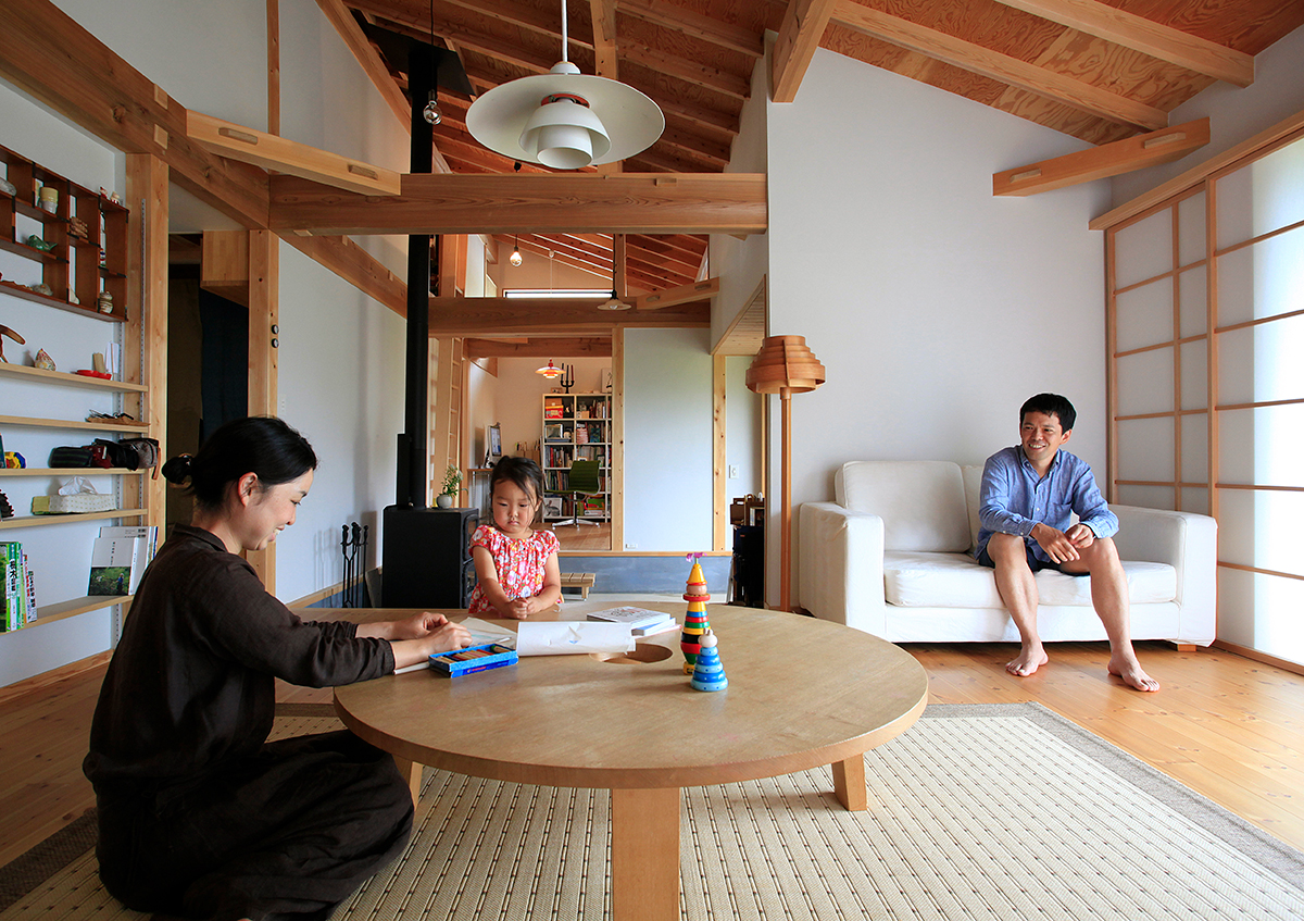 岡崎市木の家工務店サン工房・スタジオより【間取りではなく「場面」。】～木の家設計作法-其の４９０～