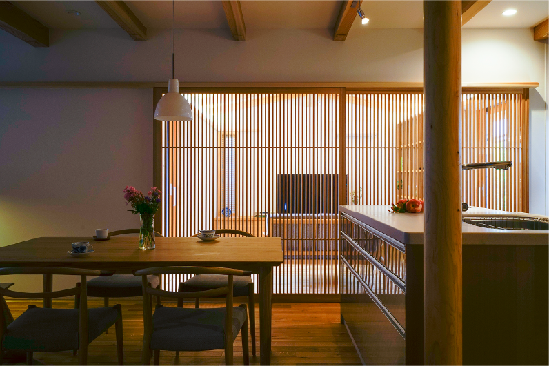 岡崎市の木の家工務店サン工房岡崎スタジオから　魅力ある間取りづくりの極意【つながりのある仕切りかた】～木の家設計作法-其の２２３～