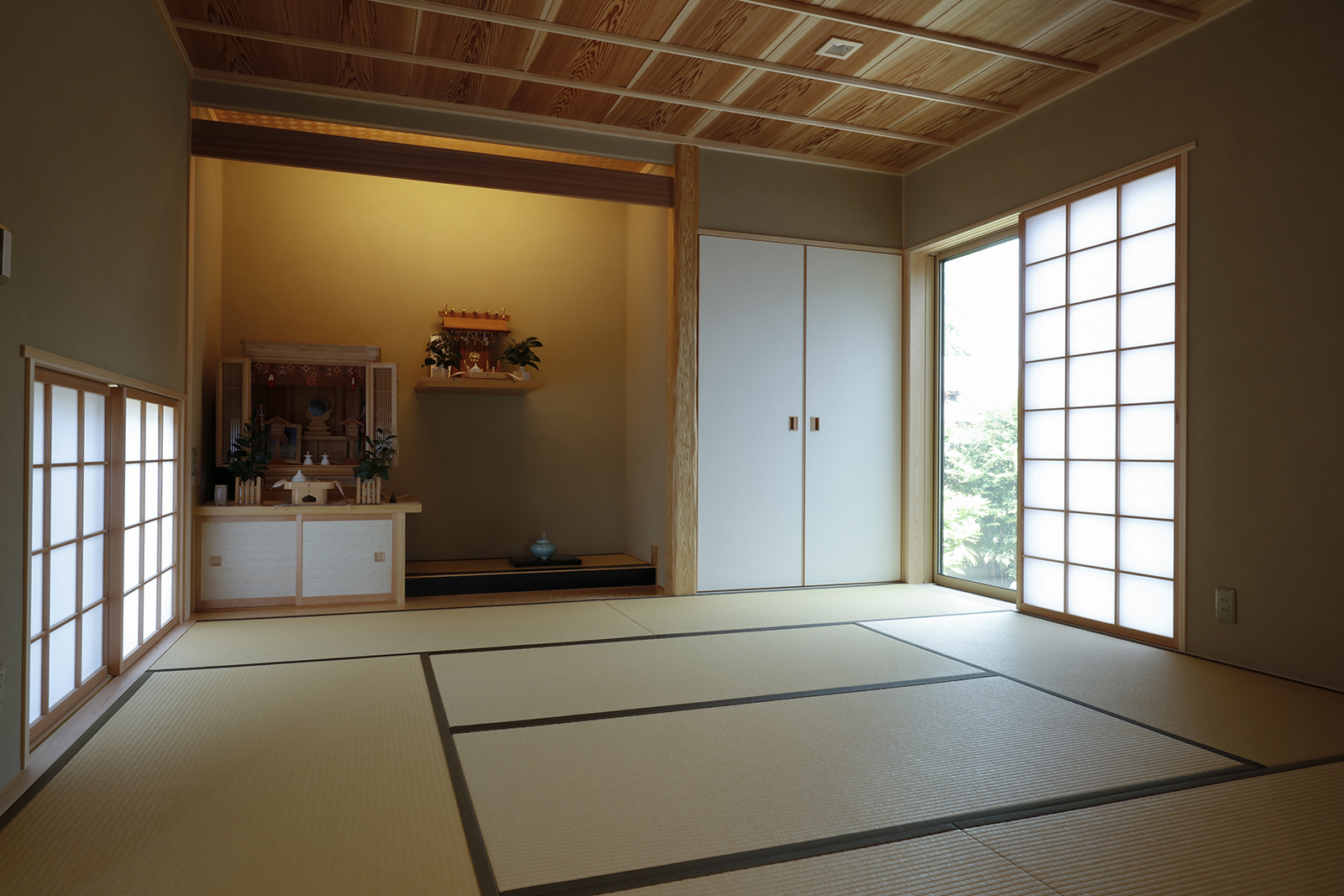 岡崎市木の家工務店サン工房岡崎スタジオの和モダン住宅【和の天井-1】～木の家設計作法‐其の９１～