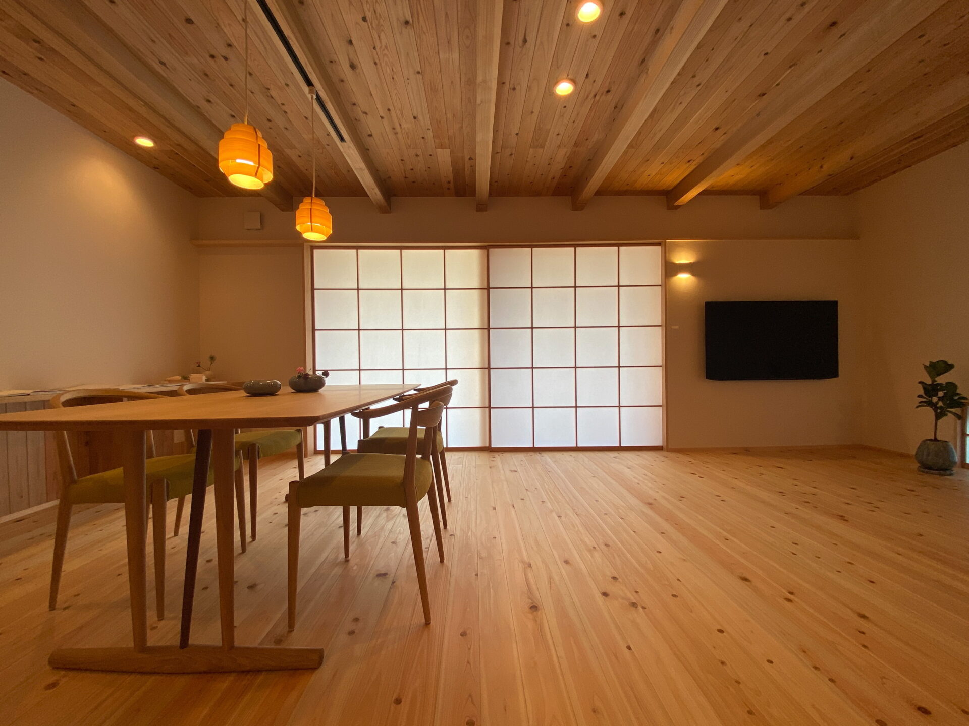 刈谷市で和モダンな木の家の完成見学会開催/サン工房岡崎スタジオ