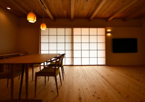 岡崎市で和風モダンな木の家の完成見学会開催/サン工房岡崎スタジオ