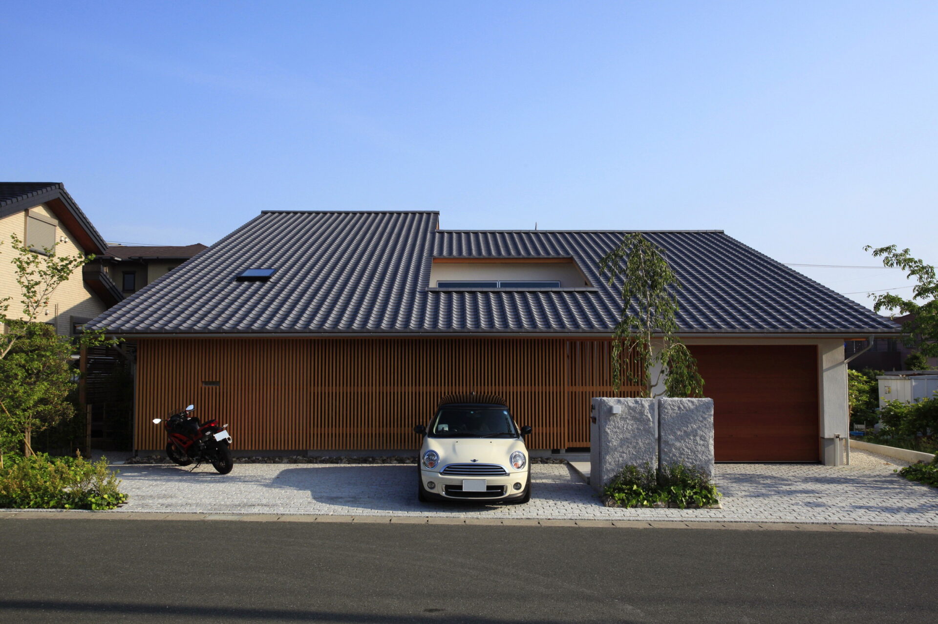 愛知県で和モダンな木の家/サン工房岡崎スタジオ