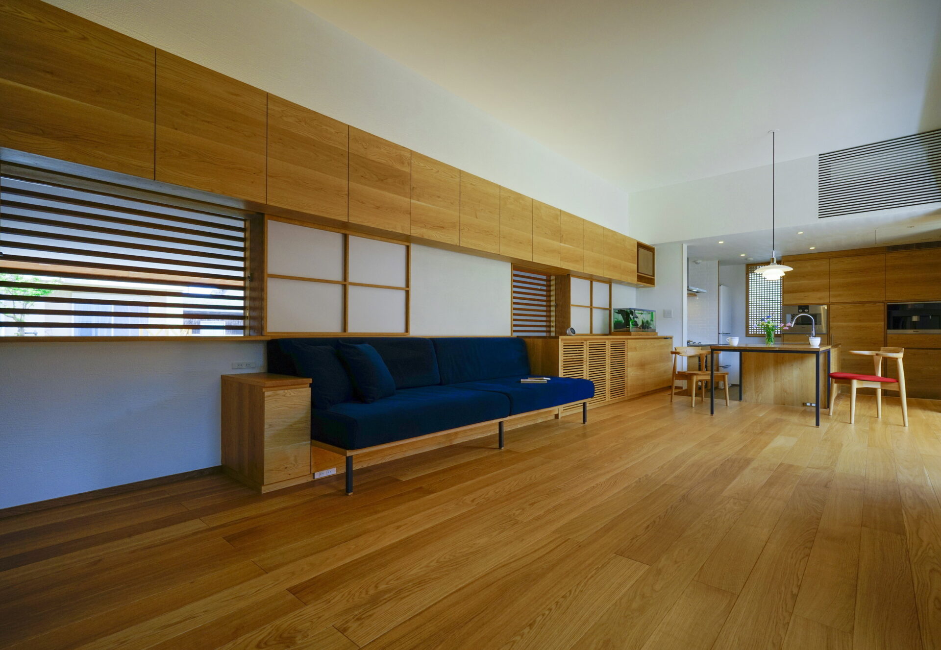 豊田市で地震に強く高性能な木の家/サン工房岡崎スタジオ