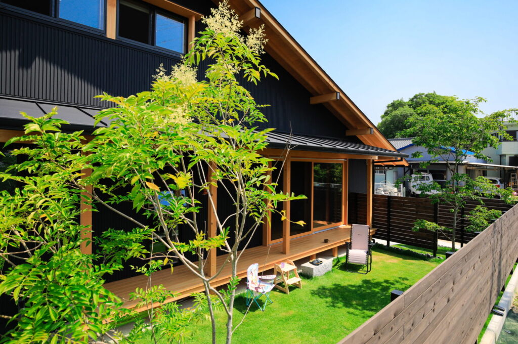 愛知県で和モダンの木の家/サン工房岡崎スタジオ